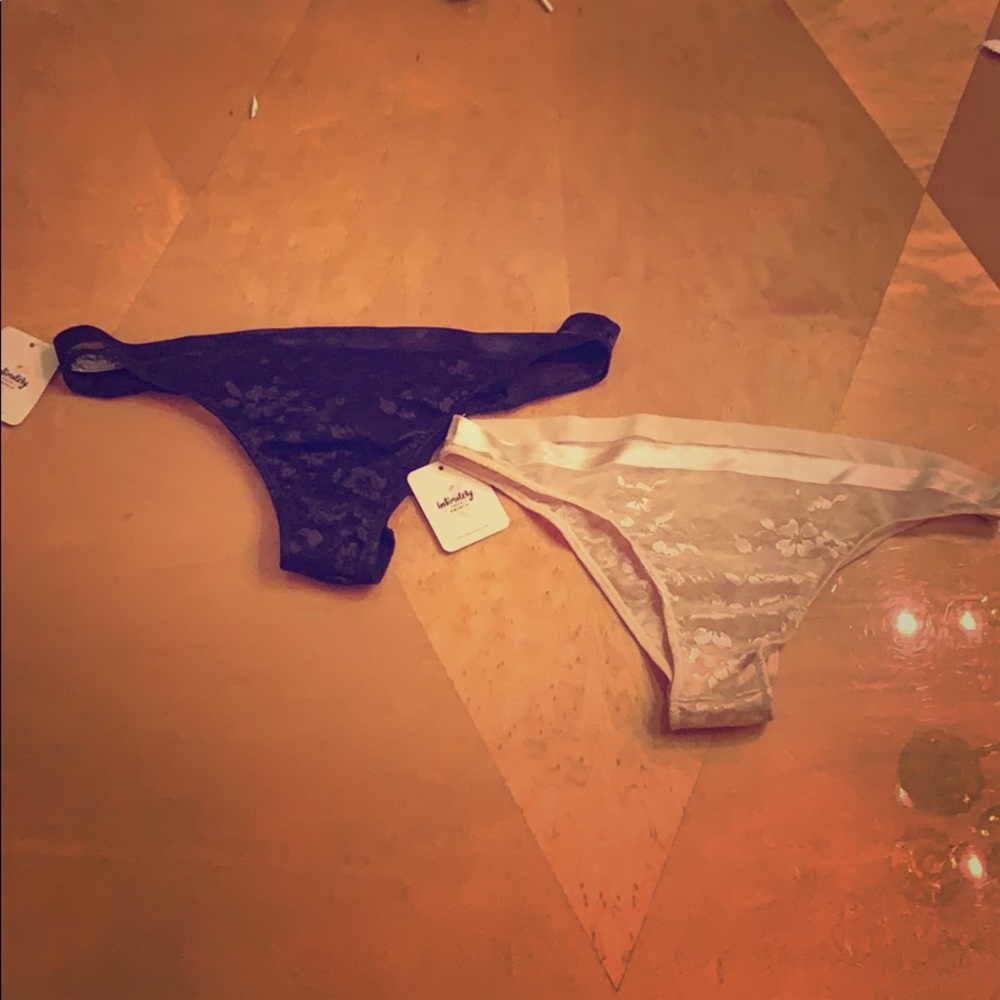 Free People Cheeky Panty Bundle NWT